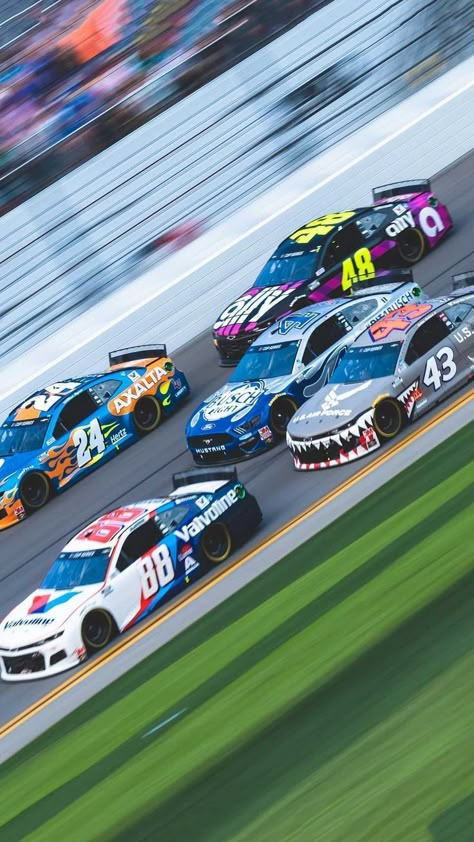 Download Free NASCAR Wallpaper. Discover more Daytona 500, Motorsport, NASCAR, Race Car, Racing wallpaper. Nascar Wallpaper, Racing Wallpaper, Race Car Driving, Nascar Cars, Nascar Race Cars, Mick Schumacher, Porsche Sports Car, Car Organization, Aesthetic Car