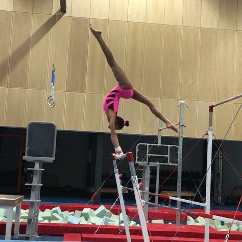 @olessya_dadema shared a video on Instagram: “Making progress 💖😄 #gymnast #gymnastics #bars #lovegymnastics #gymnasticstraining #workhard #dreambig #followyourdreams #nevergiveup…” • Nov 4, 2018 at 6:33pm UTC Bars Gymnastics, Gymnastics Bars, Gymnastics Coaching, Gymnastics Training, Gymnastics Pictures, Gymnastics Workout, Gymnast, Dream Big, A Video