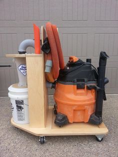 How To Convert a Shop Vac Into a Cyclone Dust Collector | Woodworking Network Dust Collector Diy, Dust Deputy, Shop Dust Collection, Woodworking Shop Plans, Dust Collection System, Woodworking Shop Layout, Woodworking Shop Projects, Shop Vacuum, Art Furniture Design