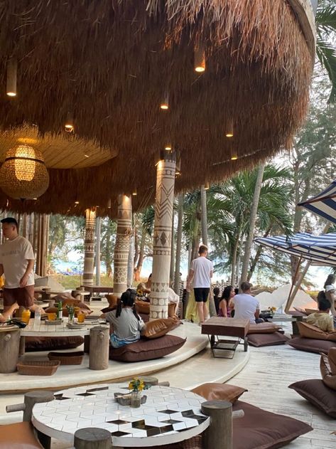 Pattaya, Tulum, Boho Cafe, Thailand Beach, Pattaya Thailand, Beach Boho, Wellness Spa, Cafe Design, Beach Club