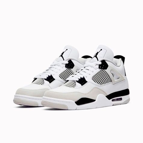 Jordan 4s military black size 7US Jordan 4s Military Black, Military Black Jordan 4, Jordan 4s Black, Jordan 4s Retro, Jordans 4, Nike Jordan 4, Military Shoes, Jordan 4’s, White Jordans