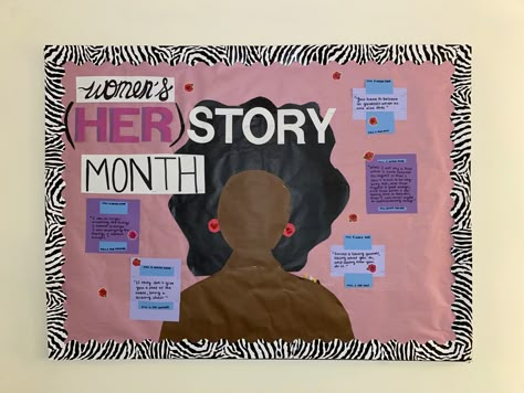 Bulletin Board Womens History Month, Women Empowerment Bulletin Board, Women’s Month Bulletin Board, Womens Month Bulletin Board, Woman’s History Month Bulletin Board, Womens History Month Display, Womens History Month Bulletin Board Ra, March Ra Bulletin Boards, Women’s History Month