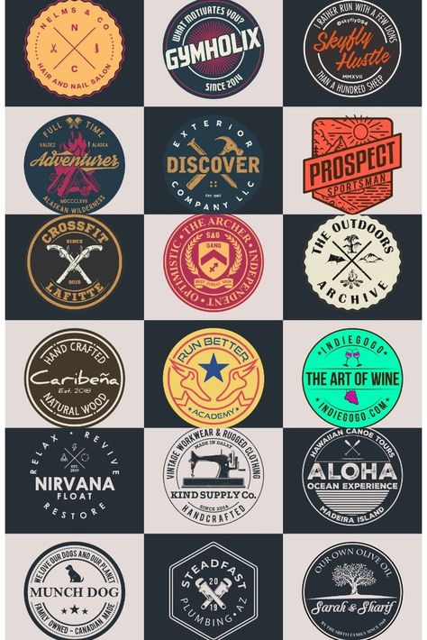 I will design a circular round, badge, label, patch emblem, and vintage logo Logo Emblem Design, Circular Label Design, Emblem Logo Design Ideas, Logo Badge Design, Circular Logo Design Inspiration, Emblem Logo Design, Veteran Logo, Staff Shirts, Circular Logo Design