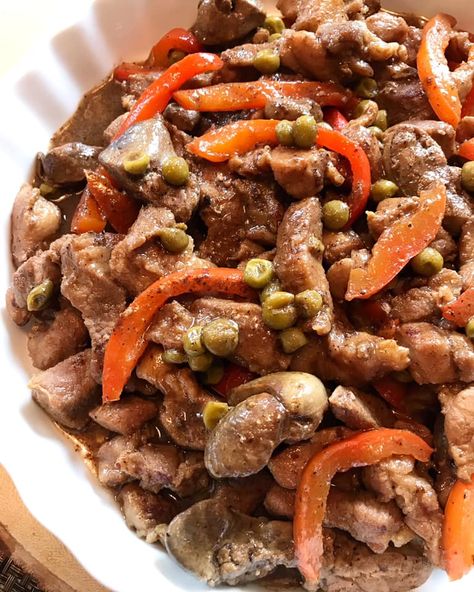 Casa Baluarte Filipino Recipes: Pork Igado Recipe Igado Ilocano Recipe, Igado Recipe Filipino Food, Pinoy Food Filipino Dishes, Dinuguan Recipe, Chicken Recipes Filipino, Pilipino Food Recipe, Filipino Pork Recipes, Filipino Soup, Asian Pork Recipes