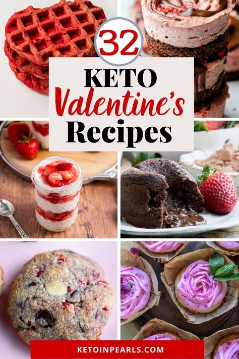 Low Carb Valentines Dinner, Easy Valentines Snacks, Dairy Free Ganache, Keto Valentines Day, Valentines Day Cookie Recipe, Keto Valentines, Gluten Free Valentines, Valentines Recipes Desserts, Keto Holiday Recipes