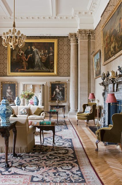 so lush Georgian Interiors, Georgian Furniture, English Interior, Palace Interior, Blenheim Palace, Interior Design Per La Casa, English Decor, Georgian Homes, English House