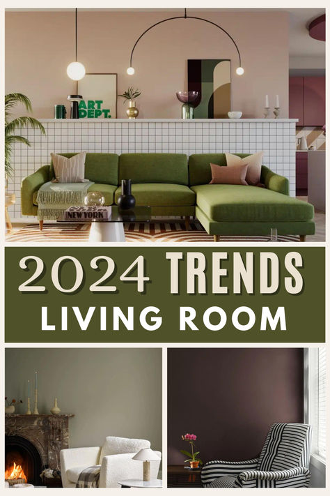 Whilst colour is a biggie when it comes to living room trends this year, I spoke with a range of interior designers to get their first hand views on the trends we should expect to see in 2024. Click To Explore 2024 Trends >> Modern Lounge Colour Schemes, Couch Colour Ideas, Best Sofa Colours Living Rooms, Small Living Room Sofa Design, Lounge Decor Inspiration, Living Room Trends For 2024, Living Room Couch Color Ideas, Coloured Living Room Ideas, Modern Fun Living Room