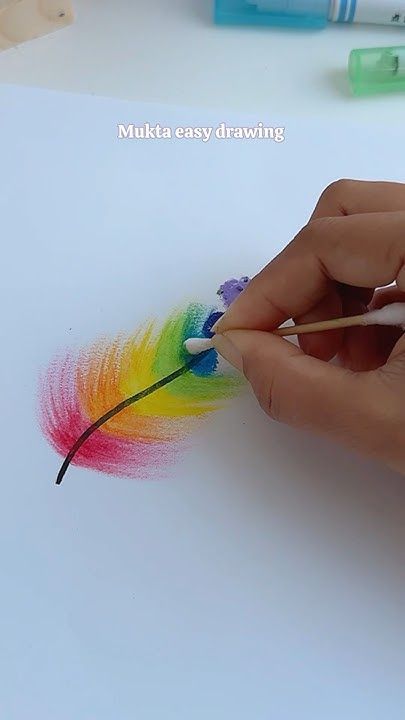 Colouring With Oil Pastels, Dry Pastels Paintings, Pastel Colors Drawing Ideas, Easy Drawing With Watercolor, Oil Pastel Colour Drawing Easy, Pastel Oil Drawing For Beginners, Cute Doodles Drawings Easy Cartoon, Things To Draw With Oil Pastels, Oilpastel Drawing Pastel Art