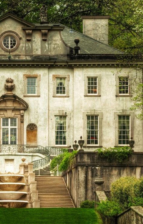 Atlanta, Architecture, Bonito, Stairs, Swan House Atlanta, Swan House, Atlanta Georgia, Mansion, Georgia