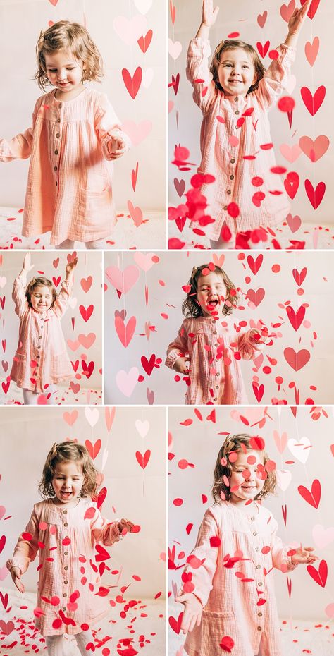 Dollar Tree Valentines Photo Shoot Baby, Toddler Valentines Day Photoshoot, Unique Mini Photoshoot Ideas, Valentine’s Day Minis, Valentines Day Kids Photoshoot, Valentine Family Photo Ideas, Toddler Valentines Day Pictures, Valentines Photoshoot Kids, Valentines Mini Session Ideas