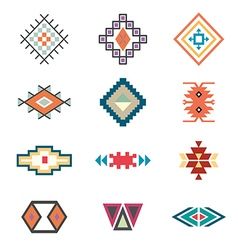 Abstract Icons, Mayan Symbols, Native American Symbols, Kilim Pattern, Aztec Art, Pola Sulam, Indian Culture, African Pattern, Ethnic Patterns