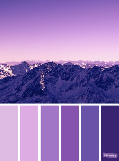 Lilac and Indigo : Pretty lilac and Indigo color scheme ,lavender color combinations #indigo #lilac #color #colorpalette #colors #colorscheme Violet Palette Colour Schemes, Lilac Colour Combinations, Lilac Inspiration, Lilac Colour Palette, Indigo Color Palette, Lilac Color Palette, Lilac Palette, Purple Colour Scheme, Violet Color Palette