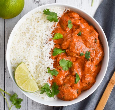 Low-FODMAP Chicken Tikka Masala Recipe; Gluten-free Simple Low Fodmap Meals, Low Fodmap Curry Recipes, Low Fodmap Indian Recipes, Low Fodmap Rice Bowl, Low Fodmap Chicken Pot Pie, Low Fodmap Chicken Curry, Low Fodmap Curry, Low Fodmap Indian Food, Low Fodmap Chicken Curry Recipe