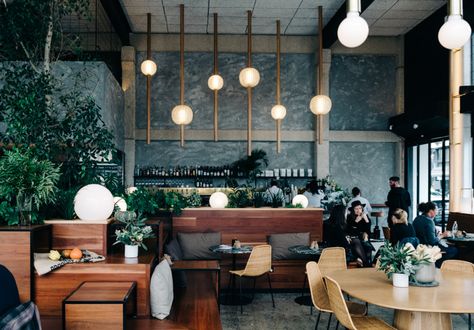 She's got the look. Melbourne Coffee, Melbourne Cafe, Banks Building, Queen Birthday, Best Coffee Shop, Bar Kitchen, Polished Concrete, Exposed Brick, Kiosk