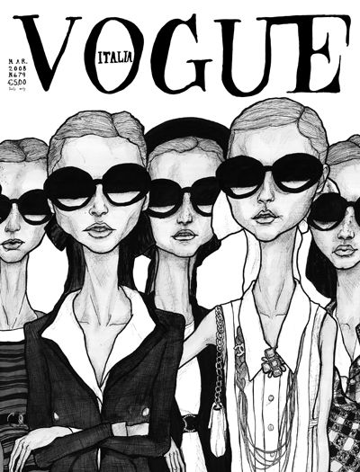 Vogue Italia | Magazine Herbert List, Sasha Pivovarova, Lily Cole, Gemma Ward, David Lachapelle, Jessica Stam, Magazine Vogue, Ellen Von Unwerth, Anja Rubik