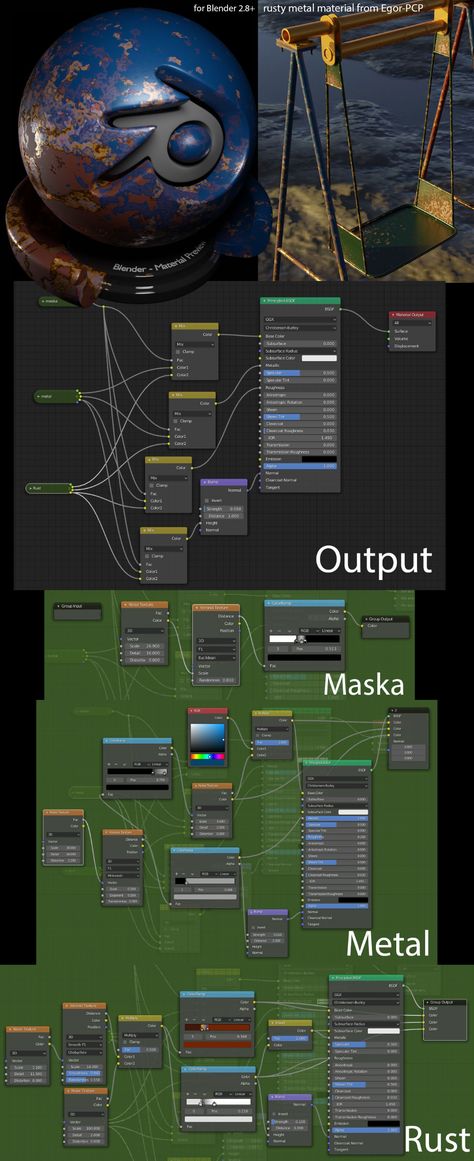 Blender Procedural Materials, Blender 3d Materials, Blender Shader Nodes, Blender Material Nodes, Blender 3d Art, Blender 3d Tutorial, Blender Shader, Blender Hacks, Blender Texture