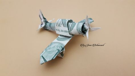 Zero Fighter Plane - Dollar Origami Billboard Ideas, Folded Money, Zero Fighter, Auto Loans, Dollar Origami, Money Gifts, Origami Ideas, Ad Of The World, Money Origami