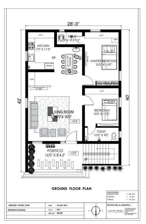 30 40 North Facing House Plans, 30x40 House Plans North Facing, North Facing Plan, Small House Layout Plan, Rental House Plans, North Facing House Plan, 1200sq Ft House Plans, Smart House Plans, Double Storey House Plans