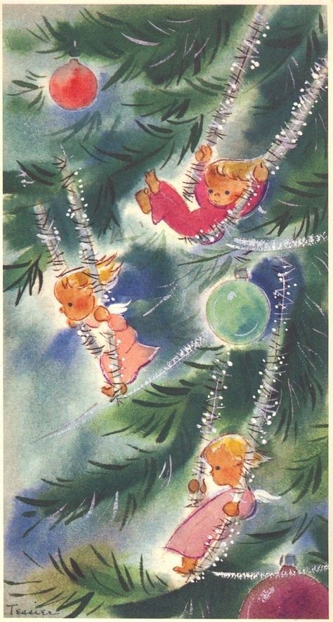 Christmas Card Images, 달력 디자인, Vintage Christmas Card, Card Images, Vintage Christmas Images, Printable Images, Old Christmas, Noel Christmas, Vintage Christmas Cards