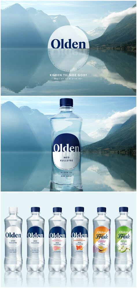 Drinking Water Bottle Design, Water Package Design, Water Bottle Ads, Mineral Water Packaging Design, Mineral Water Bottle Design, Mineral Water Packaging, Water Bottle Logos, Bottle Design Water, Water Business