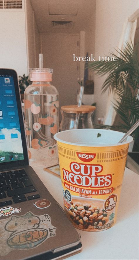 Nissin Cup Noodles Aesthetic, Cup Noodles Snap, Cup Noodles Aesthetic, Noodles Snap, Noodles Aesthetic, Instagram Stories Aesthetic, Nissin Cup Noodles, Beautiful Definitions, Cup Noodles