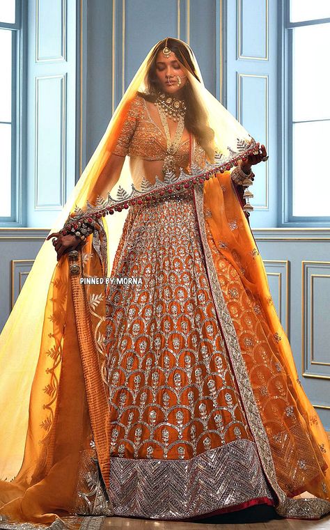 Manish Malhotra Bridal Lehenga, Manish Malhotra Bridal, Business Tycoon, Orange Lehenga, Rajasthani Dress, Bridal Lehenga Designs, Latest Bridal Lehenga, Indian Outfits Lehenga, Wedding Lehenga Designs