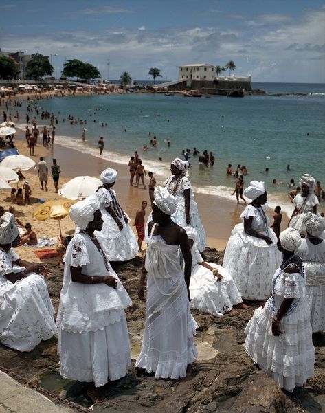 Salvador Brazil, Orishas Yoruba, Oh My Goddess, African Spirituality, Black Photography, Black Femininity, Photo Vintage, African Culture, Black Culture