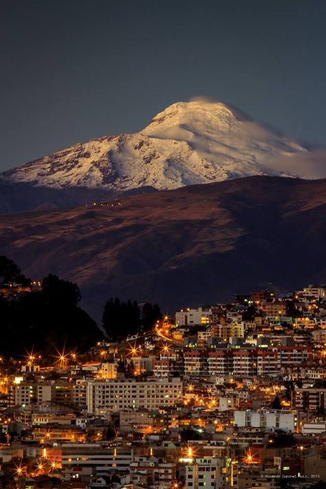 Cayambe volcano and Quito, Ecuador Quito Ecuador Travel, Ecuador Photography, Trippy Stuff, Latin America Travel, Freedom Travel, Cuenca Ecuador, Ecuador Travel, Eco Travel, Quito Ecuador