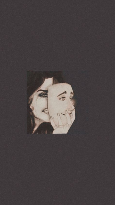 Fake Happy Aesthetic, Fake Smile Meme, Fake Smile Aesthetic Wallpaper, Faking Smile, Faking A Smile, Black Quotes Wallpaper, Fake Happy, Smile Meme, Smile Illustration