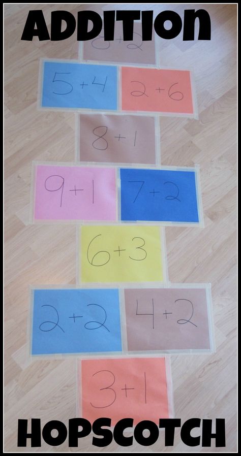 Ruutuhyppelyä Multiplication Hopscotch, Hopscotch Math Game, Math Movement Games, Family Math Night, Kinesthetic Learning, Math Night, Math Addition, Math Methods, Math Numbers