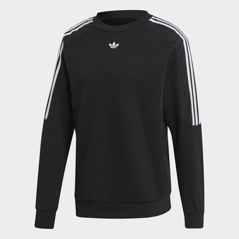 Polera Radkin Crewneck black DU8141 Adidas Hoodies, Adidas Brand, Hoodies And Sweatshirts, Adidas Fashion, Adidas Hoodie, Sporty Look, Adidas Online, Men's Grooming, Workout Wear