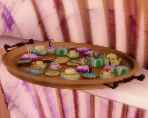 Barbie Fairytopia Food, Barbie Fairytopia Art, Barbie Foods Movies, Food From Barbie Movies, Barbie Mermaidia Aesthetic, Fairytopia Aesthetic, Barbie Movie Aesthetic, Barbie Mermaidia, Barbie Fairytopia Mermaidia