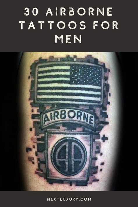 82nd Airborne Tattoo, Camo Tattoo, Airborne Tattoos, Arm Tattoo Men, Small Fox Tattoo, Ace Of Spades Tattoo, Flower Tattoo On Ribs, Underarm Tattoo, Tiny Bird Tattoos