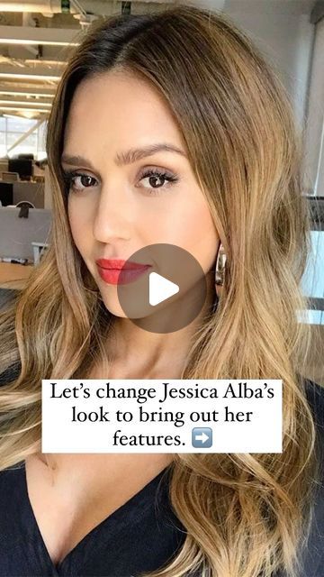 Jessica Alba Bangs, Jessica Alba Highlights, Jessica Alba Red Carpet, Jessica Alba Hair Color, Jessica Alba Hair, Jessica Alba Style, Red Carpet Hair, Color Analysis, Jessica Alba