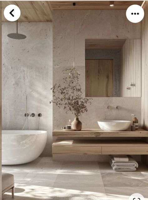 Natural Bathroom Design, Organic Bathroom Design, Organic Bathroom, Natural Bathroom, Bathroom Artwork, Japandi Interior, Bathroom Design Decor, Bathroom Inspiration Decor, Bathroom Design Luxury