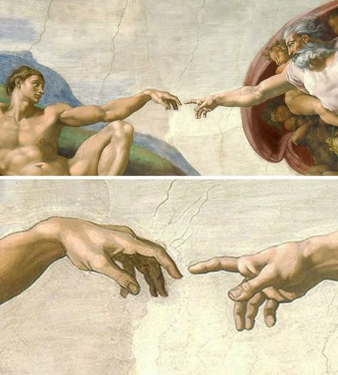 Famous Art Paintings, Greek Paintings, Istoria Artei, The Creation Of Adam, Greek Mythology Art, Rule Of Thirds, Sistine Chapel, Mythology Art, Classic Paintings