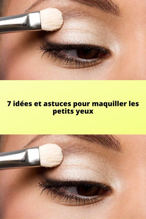 7 idées et astuces pour maquiller les petits yeux Smoked Eyes, Makeup Tutorial, Eyeliner, Our Wedding, Makeup, Art, Make Up