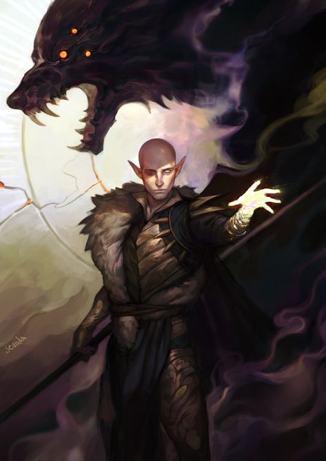 Dreadwolf Dragon Age, Solas Dread Wolf, Andraste Dragon Age, Solas Fanart, Solas X Lavellan Romance, Dragon Age Oc, Dragon Age Fenris, Dragon Age Fanart, Dragon Age Elf