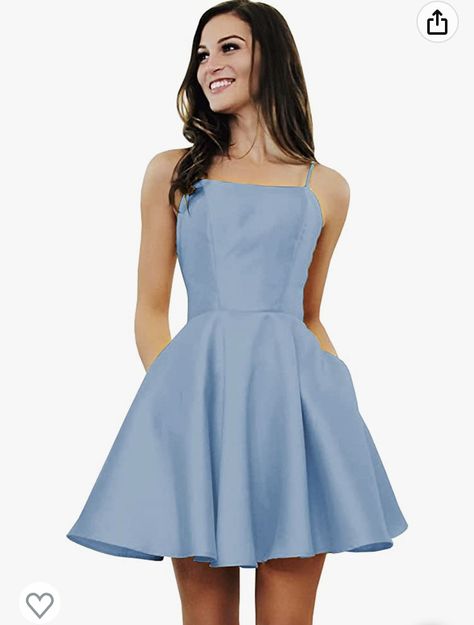 Dress For Teens, Homecoming Dresses For Teens, Short Homecoming Dresses, Dresses With Pockets, Short Prom Dresses, Prom Dresses With Pockets, Satin Short, Satin Prom Dress, Short Prom