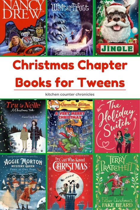 Christmas Books For Teens, Christmas Books For First Grade, Fun Christmas Book Traditions, Middle Grade Christmas Books, Historical Fiction Books For Kids, Kids Christmas Books, Best Christmas Books For Kids, 25 Christmas Books For Kids, 2022 Christmas Books For Teens