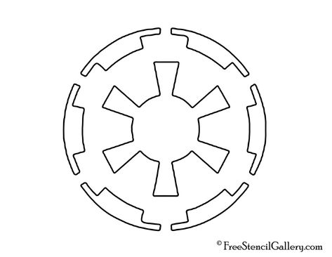 free star wars patterns | Star Wars Galactic Empire Symbol Stencil Star Wars Pumpkin Carving, Star Wars Empire Logo, Galactic Empire Symbol, Star Wars Pumpkin, Star Wars Sewing, Star Wars Galactic Empire, Star Wars Stencil, Pattern Outline, Empire Symbol