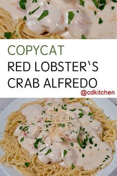 Made with crab meat, butter or margarine, flour, half-and-half, parmesan cheese, salt and white pepper, cayenne pepper | CDKitchen.com Purée Meals, Crab Alfredo Recipe, Can Crab Meat Recipes, Easy Cream Sauce, Crab Alfredo, Chicken Parmesean, Canned Crab Meat, Red Lobsters, Alfredo Sauce Recipe Easy