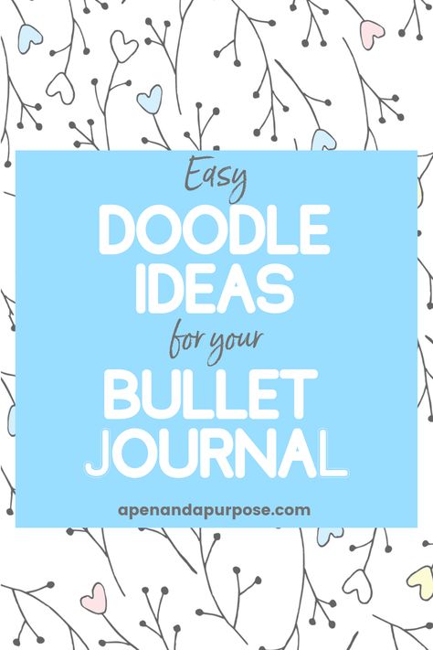 Have you always wanted to create beautiful bullet journal doodles, but worried you didn't have the talent? Start practicing today with these easy bullet journal doodle ideas and start drawing. Doodling in your journal is a great creative outlet. I love having an art journal and sketchbook right in my bujo. Doodling For Journals, Bullet Journal Doodles Step By Step, Bujo Icons, Easy Doodles Drawings Creative, Aesthetic Doodles For Journal, Journal Doodles Aesthetic, Doodle Quotes Draw Art Journals, Doodles Writing, Doodles For Bullet Journal