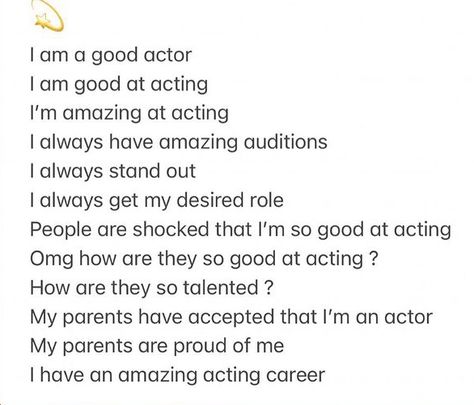 Acting Scripts, Actress Career, Career Affirmations, Acting Lessons, Affirmations For Success, My Future Job, Career Vision Board, Money Success, Dream Vision Board