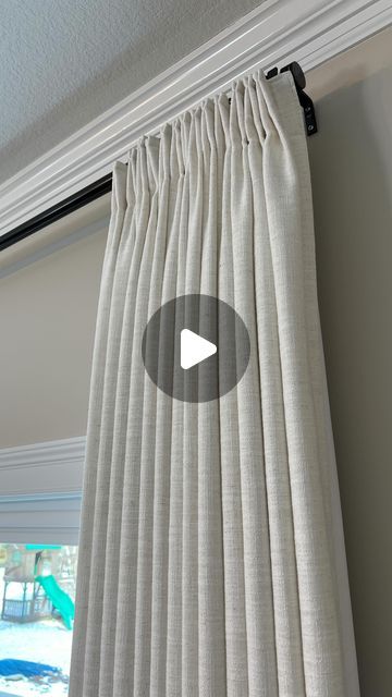 DON’T make this mistake! 🛑

When hanging curtains, hang them 1-2 inches down from the crown molding and 6-12 inches to the side of y... | Instagram Curtain Hanging Ideas, Curtains And Blinds Together, Twopages Curtains, Curtain Designs Living Room, Curtains Over Blinds, White Curtains Living Room, Blinds For Windows Living Rooms, Master Suite Design, Curtain Designs For Bedroom