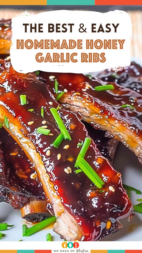 Honey Garlic Rib Sauce, Honey Garlic Bbq Sauce, Honey Garlic Ribs Oven, Pork Back Ribs Oven, Honey Ribs Recipe, Honey Bbq Ribs, Ribs Marinade Recipe, Garlic Ribs Recipe, Pork Rib Marinade