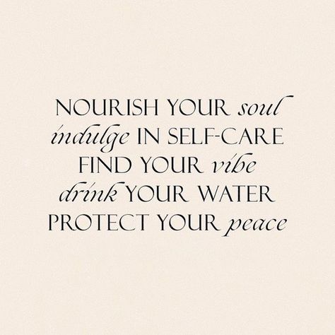 Soul Nourishment Quotes, Nourish Quotes, Jenn Core, Luxury Social Media, Nourish Your Soul, Morning Mantra, Vision Board Manifestation, Wellness Quotes, Morning Inspiration