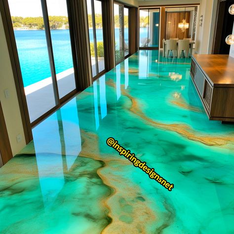 This Stunning Beach Flooring Is Made From Sand and Epoxy – Inspiring Designs Ocean Floor Painting, Beach Flooring, Epoxy Floor Designs, Phone Lock Screen Wallpaper, Floor Graphics, Epoxy Flooring, Phone Lock, Epoxy Floor, Beach Themed