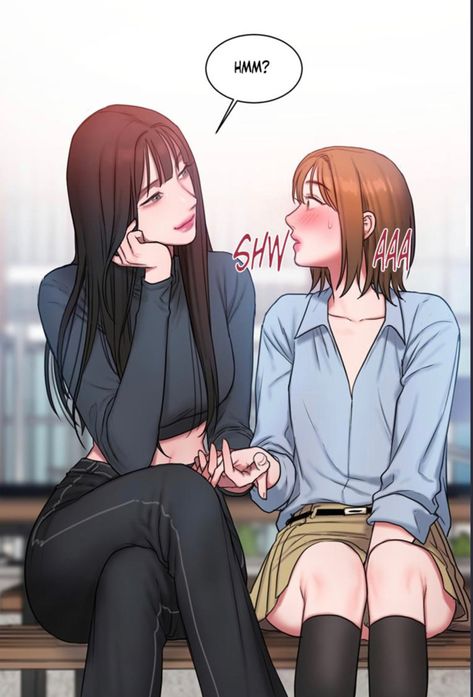 Bad Thinking Diary, Read Manga Online Free, Bad Thoughts, Lesbian Art, Yuri Manga, Decoration Photo, Yuri Anime, Anime Girlxgirl, E Books