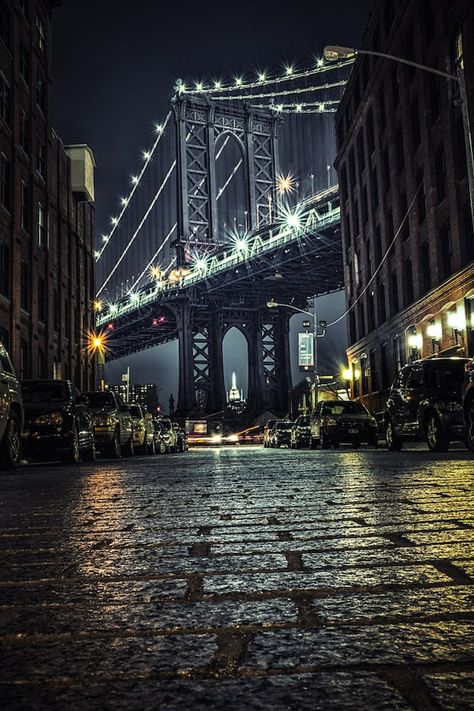 NYC Photography Manhattan Bridge New York Art Print NYC - Etsy Australia Brooklyn Dumbo, New York Wallpaper, New York Night, Manhattan Bridge, Nyc Aesthetic, Ellis Island, Nyc Life, New York Life, Nyc Photography